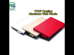 Pvdf Coating Aluminium Exterior Wall Panels Environment Friendly 2.0mm 2.5mm 3.0mm