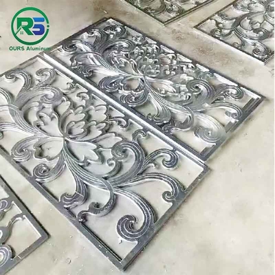 Square Tube Aluminium Decorative Screens Chinese Style PVDF Coating